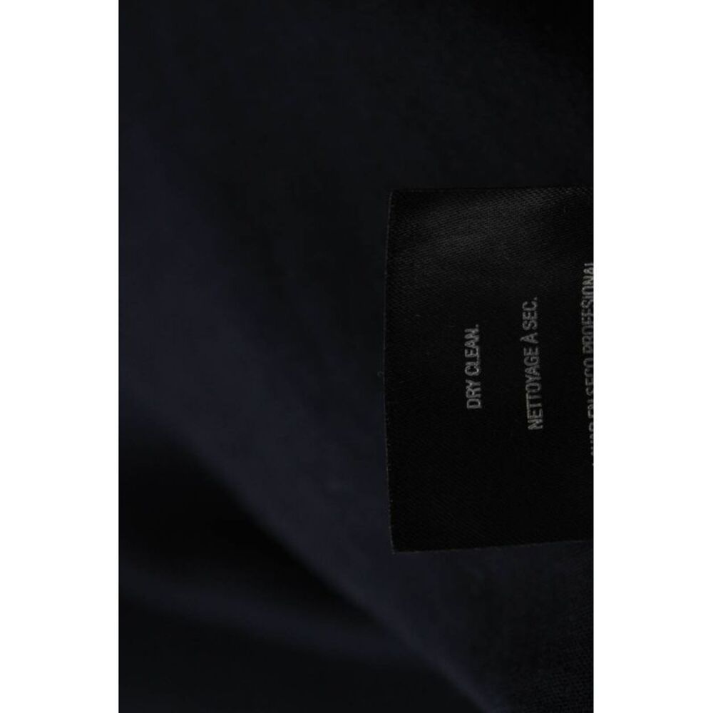 T Tahari Women Shirt Dress Navy Collared Long Sleeve Button Rayon Size S - Picture 6 of 7